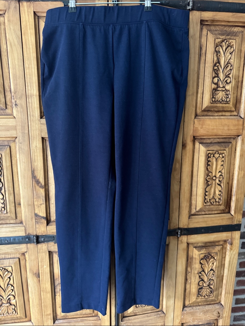 croft & barrow Navy Skinny Dress Pants